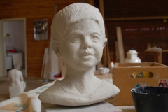 Schiltach, Portraitbüste Johannes G., Gipsguss