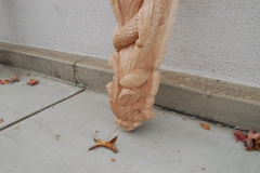 Kalifornien, Huntington Beach, Karyatiden für Privatperson