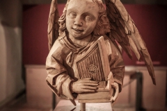 Dommuseum Mainz, Engel für Ausstellung "Seliges Lächeln und höllische Gelächter"